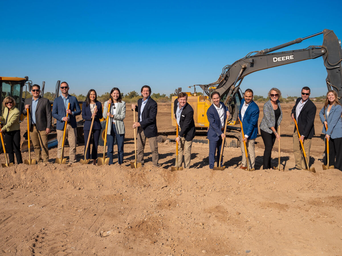 UDG team breaks ground on the acacia at youngtown